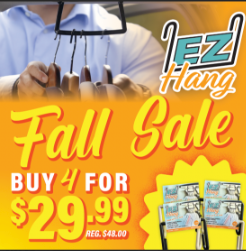 FALL SALE! EZ-Hang Buy 4 for $29.99